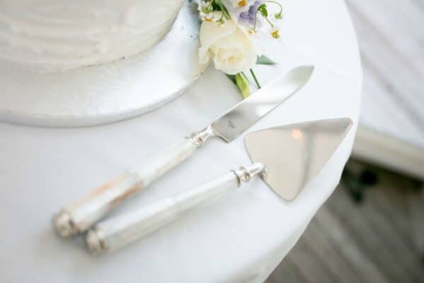 Ralph Lauren wedding cake knife hire hamilton